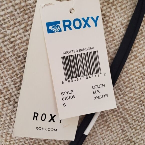 Roxy Juniors Knotted Bandeau Top - Picture 10 of 12